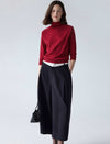 Wool-Blend Wide-Leg Culottes