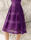 Salerno Soft Lace A-Line Midi Dress