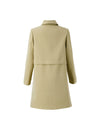 Collared Relaxed Straight-Fit Trench Coat