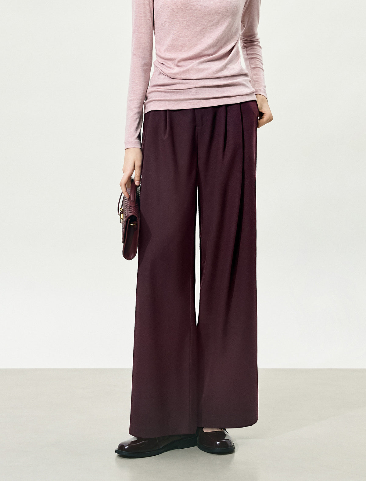 High-Waist Wide Leg Pants