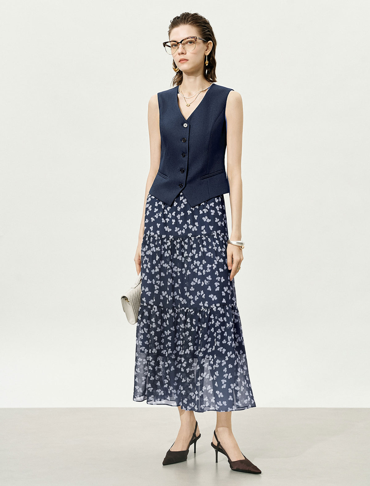 Classic Solid Color Tailored Waistcoat