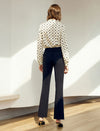 Floral Print Relaxed Straight-Fit Blouse