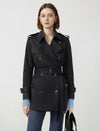 Classic Double-Breasted Trench Coat