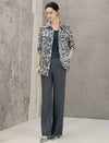 High Waist Wide Leg Full Length Trousers