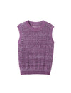 Open-Knit Sweater Vest
