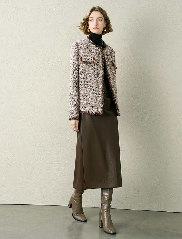 Tweed Wool-Blend Jacket