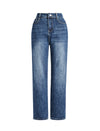 Straight-Leg Cropped Jeans
