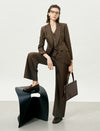 Coffee Classic Suit Jacket