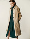 Knit Turtleneck Long Sleeve Belted Dress