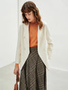 Classic Plaid Fitted Skirt