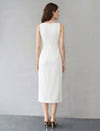 Exquisite Sleeveless Evening Gown
