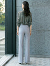 High-Rise Wide Flare Dress Pants