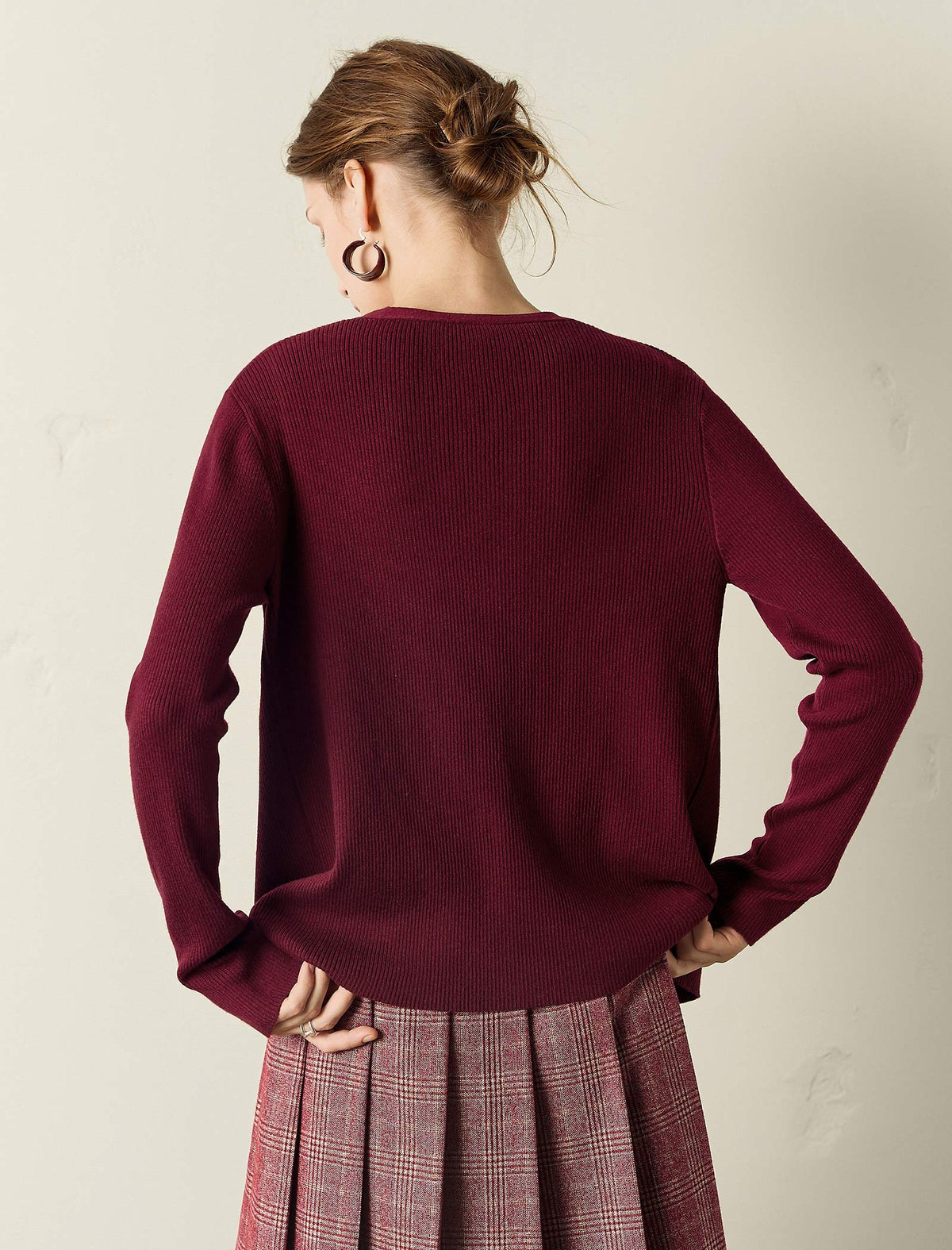 Minimalist Slim Fit Knit Cardigan