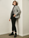 Wool Blend Pocket Blazer