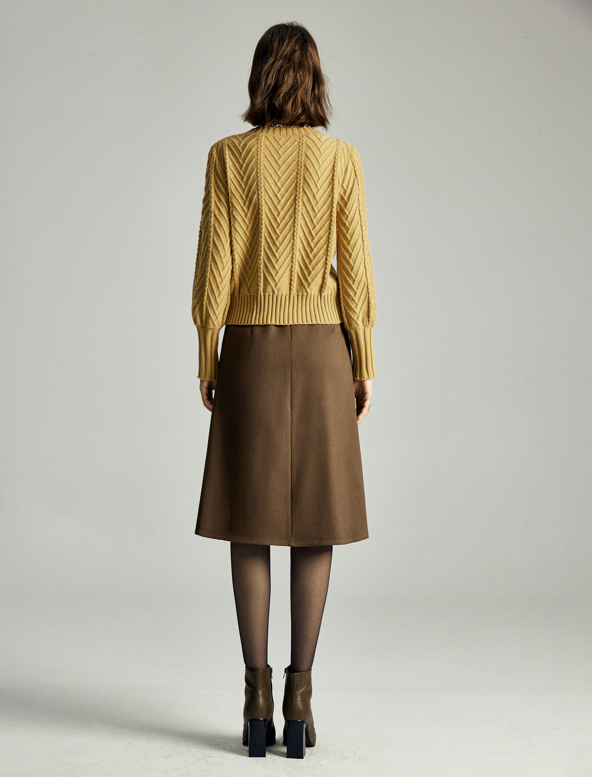 Classic Refined A-Line Skirt