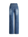 Straight-Leg Cropped Jeans