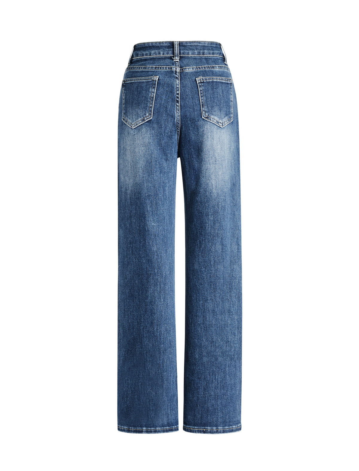 Straight-Leg Cropped Jeans
