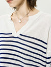 Striped Loose Pullover Knit Sweater