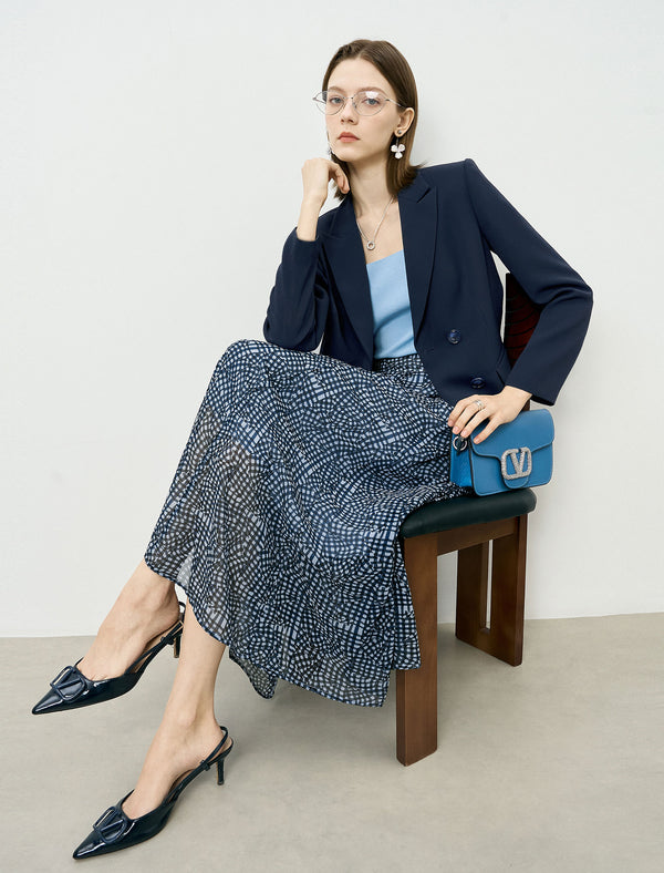 Classic Double-Breasted Blazer