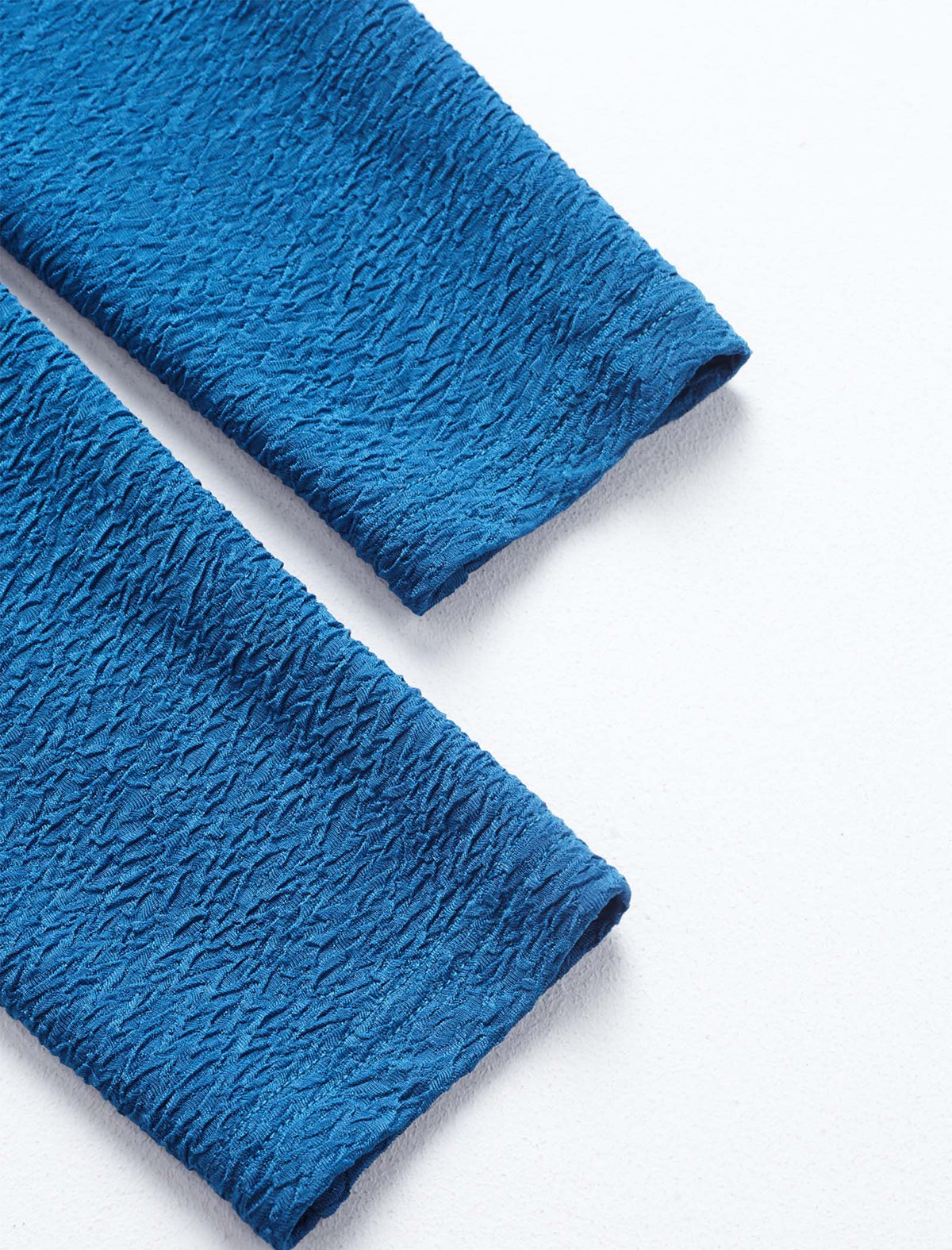 Vintage Pleated Button Textured Detail Polo Shirt