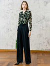 High-Waisted Wide-Leg Pants