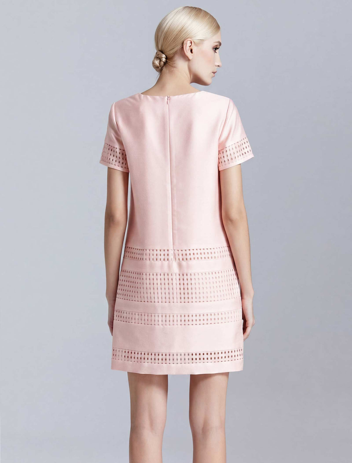 Color-Block Short Sleeve Dress