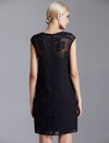 Crew Neck Chiffon Relaxed Straight Dress