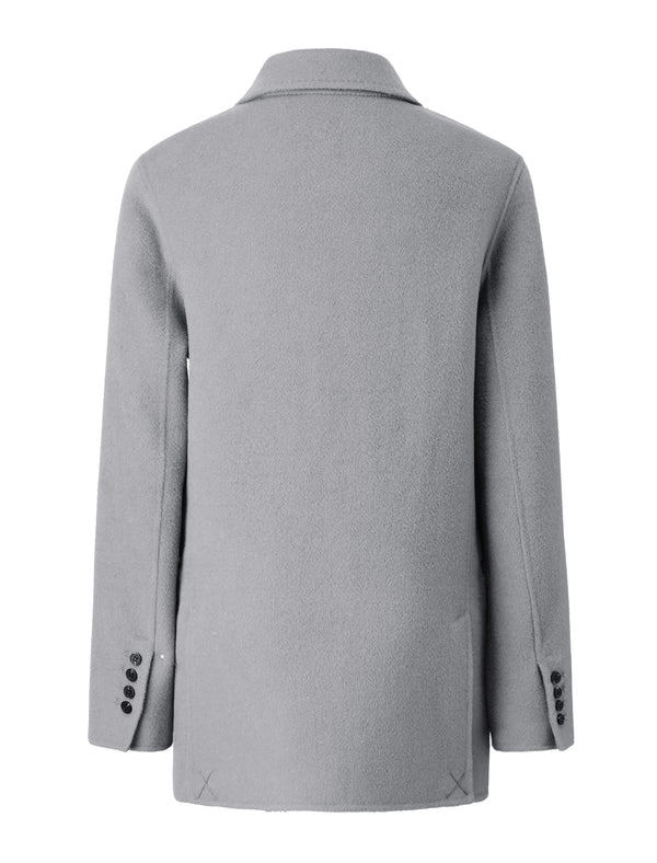 100% Wool Double-Breasted Blazer