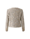 Wool Blend Pocket Cropped Jacket
