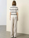 The Effortless Pointelle Stripe Polo
