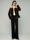 High-Waist Pocket Straight-Leg Pants