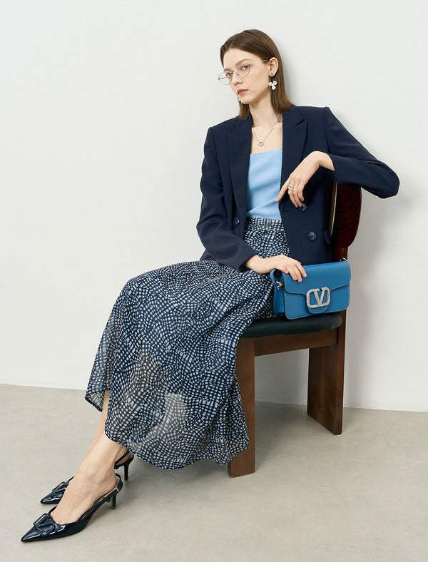 Classic Double-Breasted Blazer