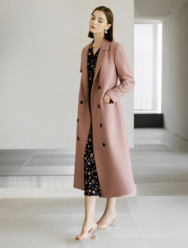 Floral Wrap Midi Dress