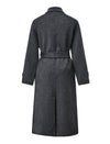 Wool-Blend Belted Coat