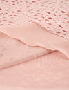Pink Lace Long Sleeve Top