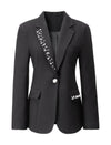 Black Professional Slim Fit Blazer
