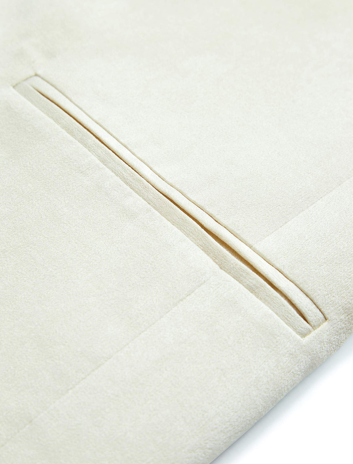 The Essential Cream Blazer | Single-Breasted Tailored Fit