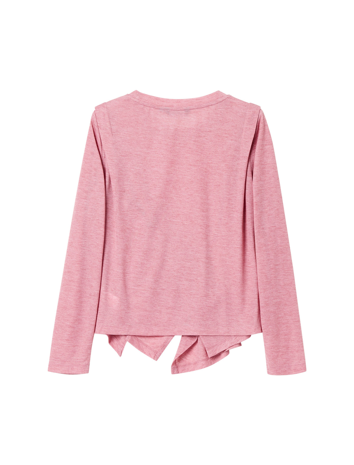 Twist Waist Long Sleeve Blouse