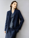 Single Button Tailored Blazer