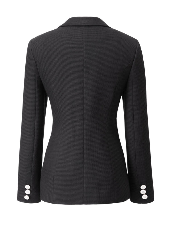 Black Professional Slim Fit Blazer