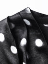 Polka Dot V-Neck Blouse