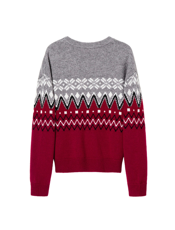 Fair Isle Wool-Blend Sweater