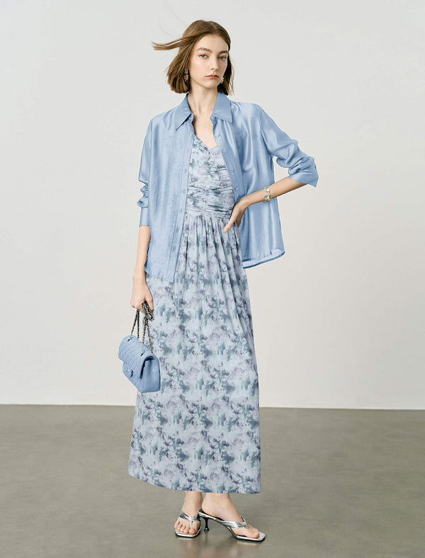 Tencel Lightweight Button Up Shirt