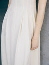 Textured Sleeveless Fit-and-Flare Midi Dress