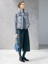 Double-Pleat Cuffed Cropped Wide-Leg Pants