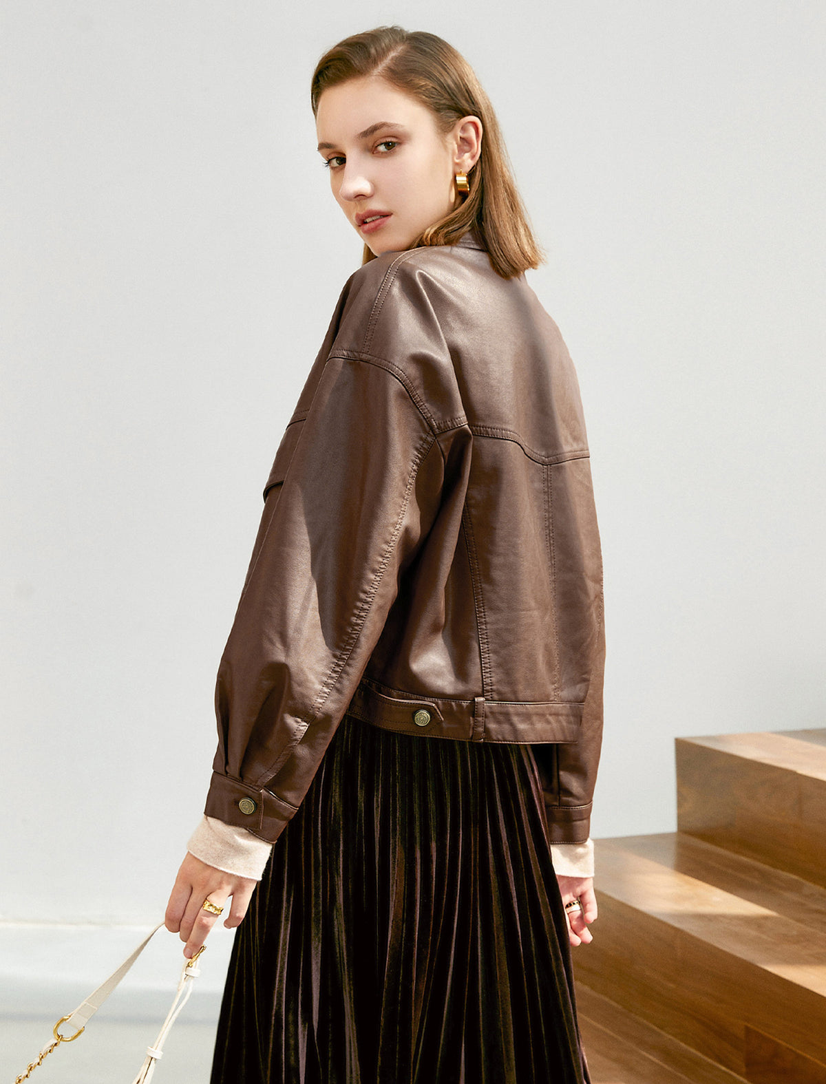 Classic Pocket Cropped Jacket