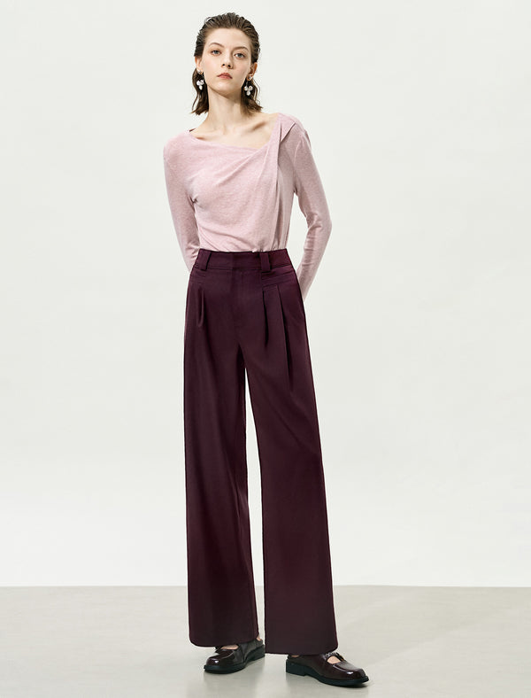 High-Waist Wide Leg Pants