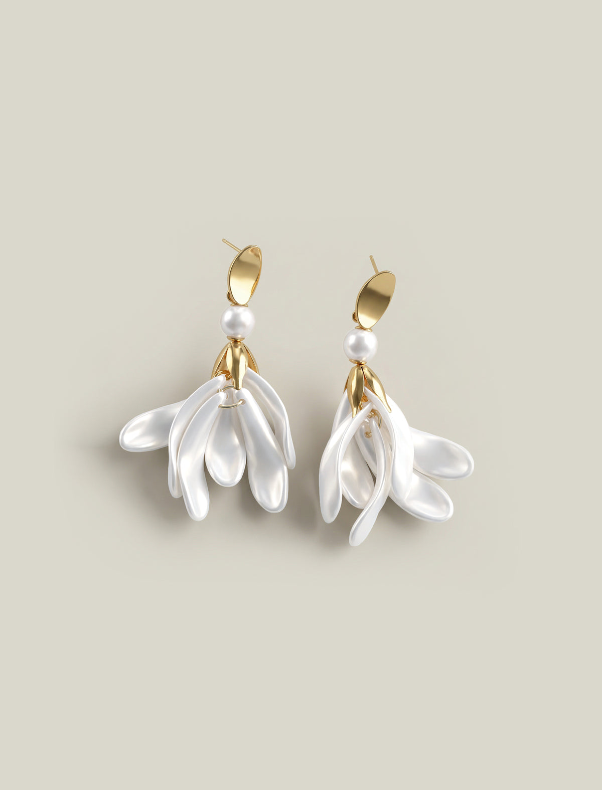 Petal Drop Earrings