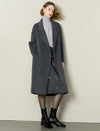100% Australian Superfine Wool Double-Breasted Coat