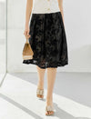 Lace A-Line Skirt